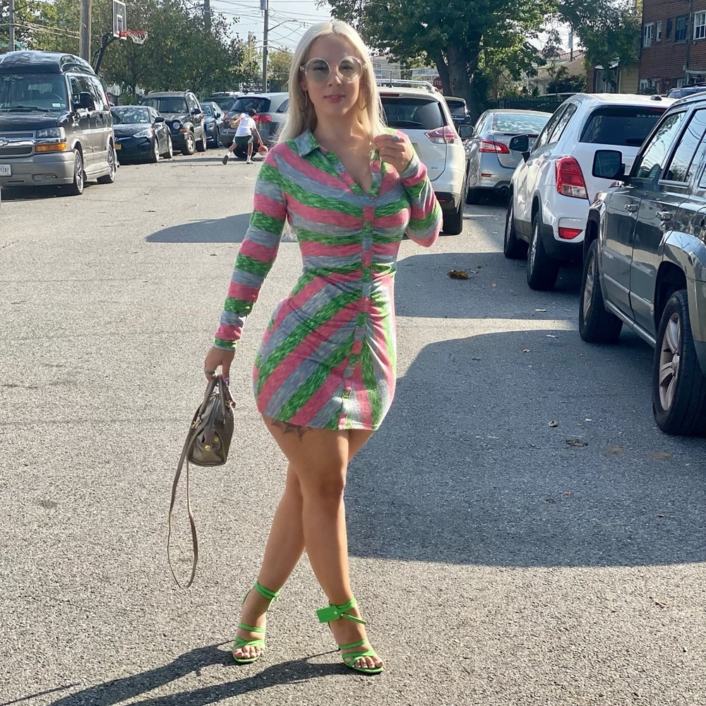Zara button down dress - Picture 5 of 6